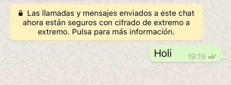 Illustration for article titled Cómo funciona el nuevo sistema de cifrado de extremo a extremo de Whatsapp